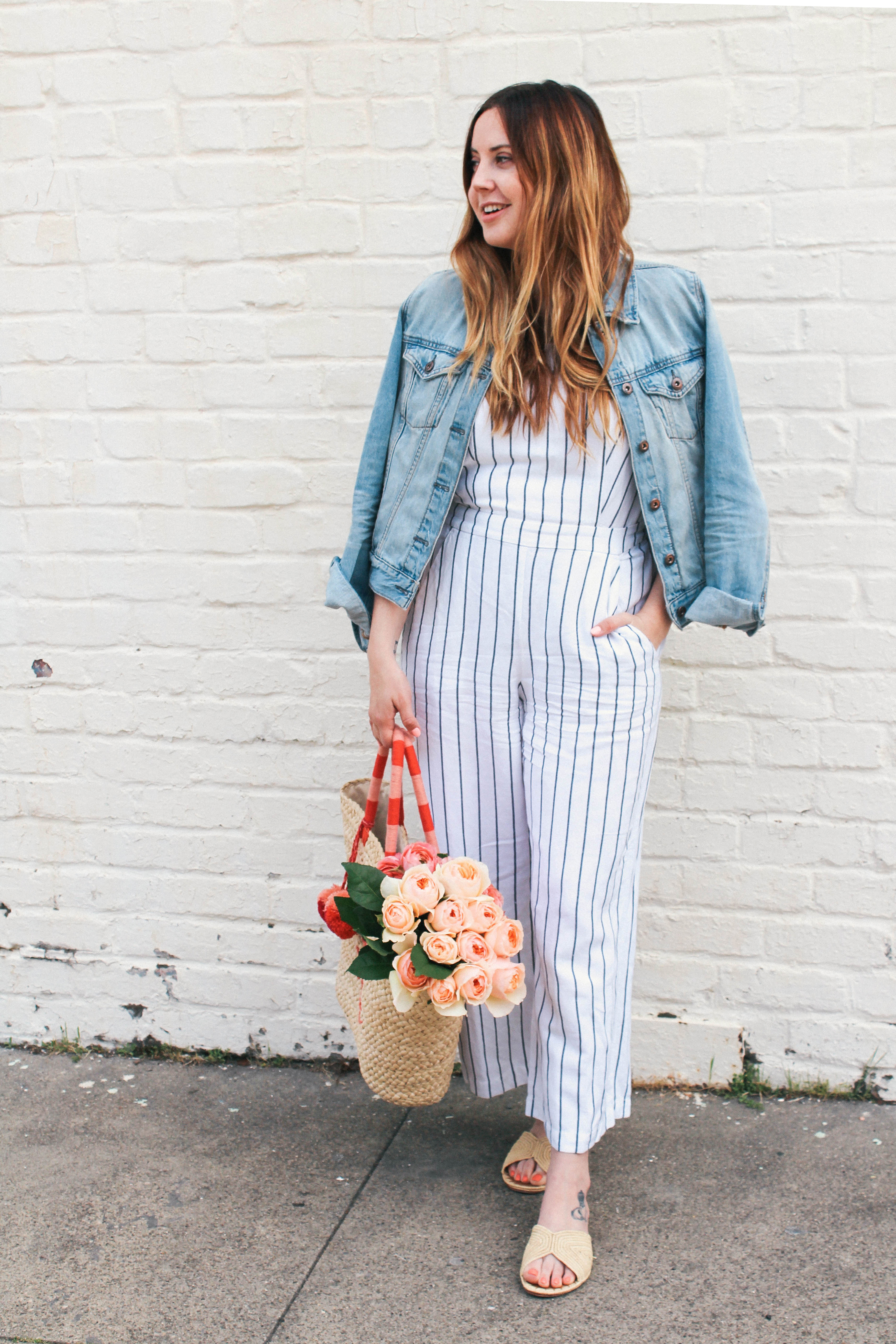 denim onepiece